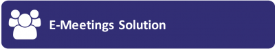 E-Meetings Solution